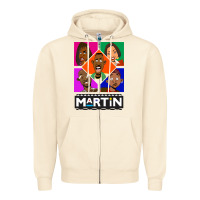 Sandshell Martin TV Show Zipper Hoodie - linhVisuals