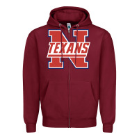 Burgundy northwest high school Zipper Hoodie - linhVisuals