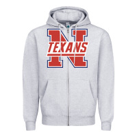 Heather Grey northwest high school Zipper Hoodie - linhVisuals