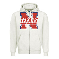 Oatmeal Heather northwest high school Zipper Hoodie - linhVisuals