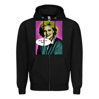 Black golden girls betty Zipper Hoodie - linhVisuals