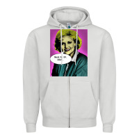 Dove Grey golden girls betty Zipper Hoodie - linhVisuals