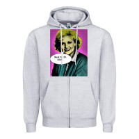 Heather Grey golden girls betty Zipper Hoodie - linhVisuals