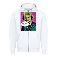 White golden girls betty Zipper Hoodie - linhVisuals