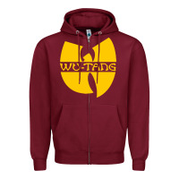 Burgundy music clan Zipper Hoodie - linhVisuals