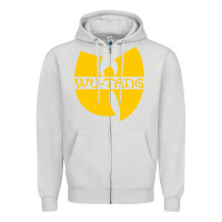 Dove Grey music clan Zipper Hoodie - linhVisuals