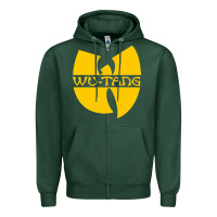 Sports Green music clan Zipper Hoodie - linhVisuals