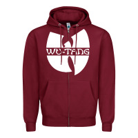 Burgundy music clan Zipper Hoodie - linhVisuals