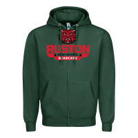 Sports Green ruston high school Zipper Hoodie - linhVisuals