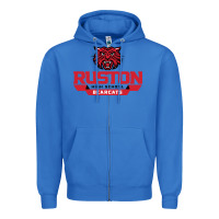 True Royal ruston high school Zipper Hoodie - linhVisuals