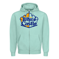 Seafoam white castle high school Zipper Hoodie - linhVisuals