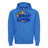 True Royal white castle high school Zipper Hoodie - linhVisuals