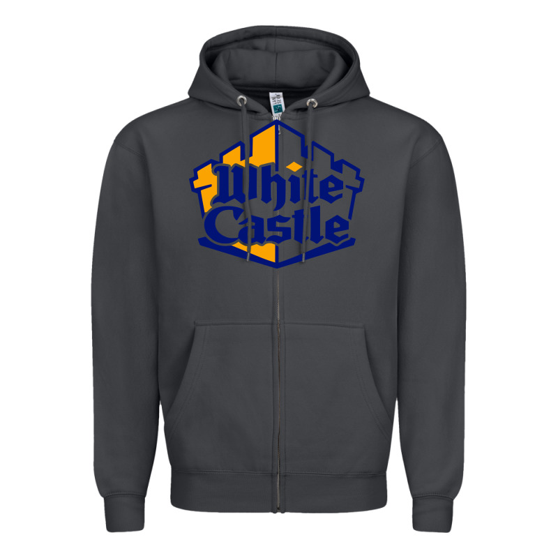 White Castle High School Zipper Hoodie by linhVisuals | Teevron