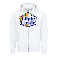 White white castle high school Zipper Hoodie - linhVisuals