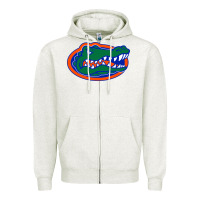 Oatmeal Heather go florida gators football Zipper Hoodie - linhVisuals