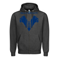 Charcoal Heather the-hellas-verona-pen Zipper Hoodie - linhVisuals