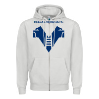 Dove Grey the-hellas-verona-pen Zipper Hoodie - linhVisuals