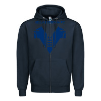 Navy the-hellas-verona-pen Zipper Hoodie - linhVisuals