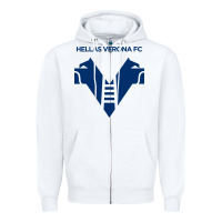 White the-hellas-verona-pen Zipper Hoodie - linhVisuals