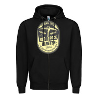 Black deep rock galactic red rock blaster beer , designer   t shirt Zipper Hoodie - linhVisuals