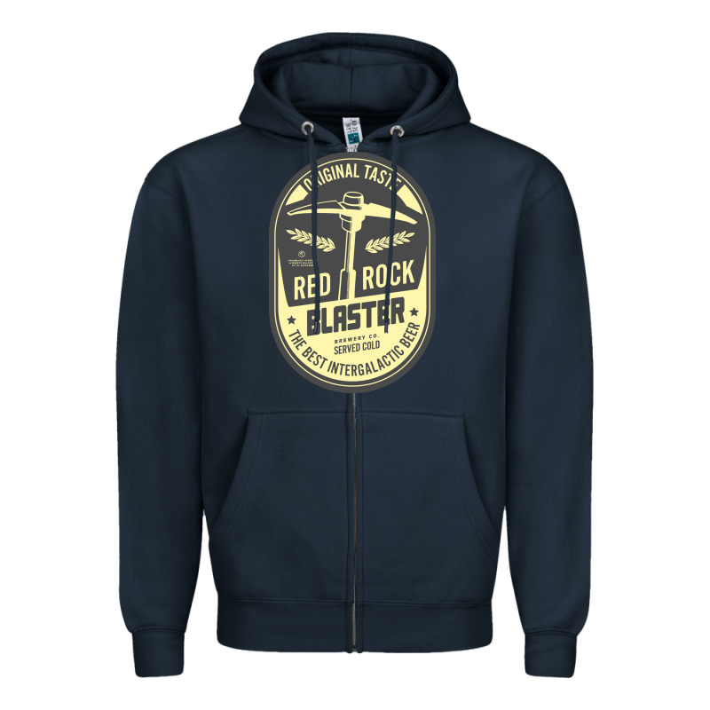 Deep Rock Galactic Red Rock Blaster Beer , Designer   T Shirt Zipper Hoodie by linhVisuals | Teevron