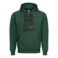 Sports Green a girls xfire roadster   crossfire Zipper Hoodie - linhVisuals
