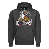 Grand Rapids Griffins Zipper Hoodie | Teevron