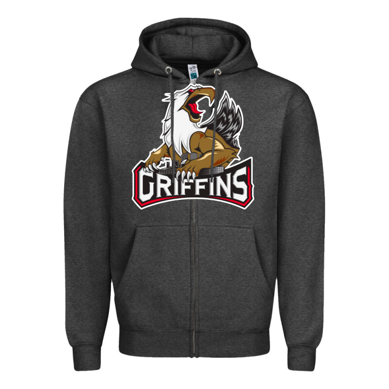 Grand Rapids Griffins Zipper Hoodie by linhVisuals | Teevron