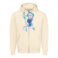 Sandshell Gawr Gura Zipper Hoodie - linhVisuals