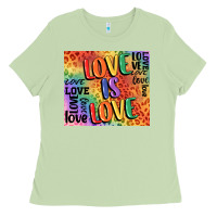 Matcha Pride love is love Ladies Tee - FaDigitalArtStudio