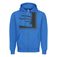 True Royal frank lloyd wright design   frank lloyd wright Zipper Hoodie - linhVisuals