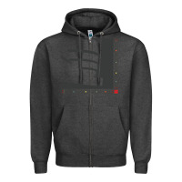 Charcoal Heather frank lloyd wright design   frank lloyd wright Zipper Hoodie - linhVisuals