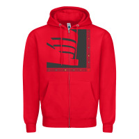 Red frank lloyd wright design   frank lloyd wright Zipper Hoodie - linhVisuals