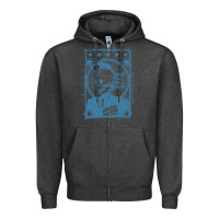 Charcoal Heather geoff 2020   geoff peterson Zipper Hoodie - linhVisuals