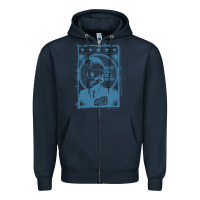 Navy geoff 2020   geoff peterson Zipper Hoodie - linhVisuals