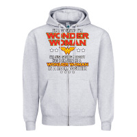 Heather Grey wonder woman Zipper Hoodie - linhVisuals
