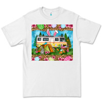 White Easter Day camping Premium Tee - OliviaCreatesArt