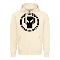 Sandshell metalheadz t shirtmetalheadz  black t shirt Zipper Hoodie - linhVisuals