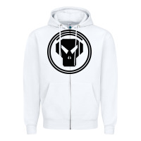 White metalheadz t shirtmetalheadz  black t shirt Zipper Hoodie - linhVisuals
