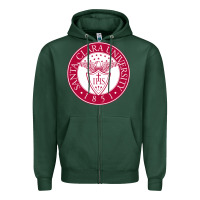 Sports Green santa clara u Zipper Hoodie - linhVisuals