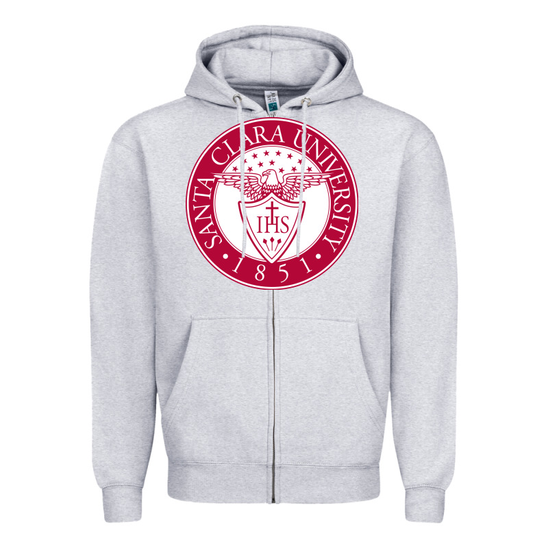 Santa Clara U Zipper Hoodie by linhVisuals | Teevron