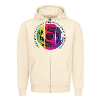Sandshell two lost souls swimming in a fish bowl Zipper Hoodie - linhVisuals