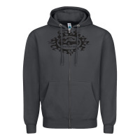 Smoke tribal xfire roadster   crossfire roadster Zipper Hoodie - linhVisuals