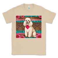 Mushroom standart poodle floral Classic Tee - Artiststas