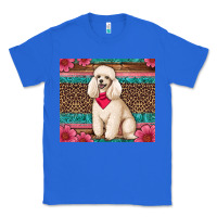True Royal standart poodle floral Classic Tee - Artiststas