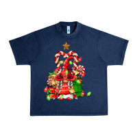 Navy christmas  gnomes Urban Heavy Tee - FaDigitalArtStudio