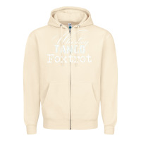 Sandshell wtf in military speak   saying Zipper Hoodie - linhVisuals