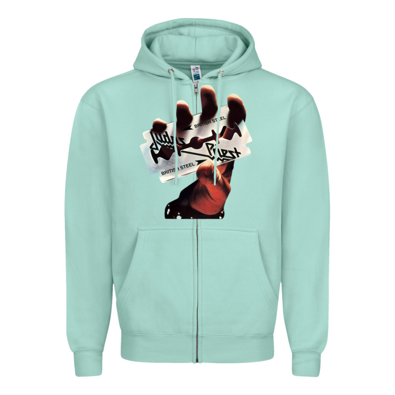Judas Of Priest - British Steel Zipper Hoodie by linhVisuals | Teevron