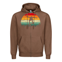 Chestnut skateboard vintage for skateboards lovers Zipper Hoodie - linhVisuals