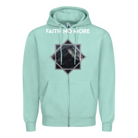 Seafoam faith no more Zipper Hoodie - linhVisuals
